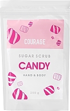 Zuckerpeeling für Hände und Körper Candy - Courage Candy Hands & Body Sugar Scrub (Probe) — Bild N3