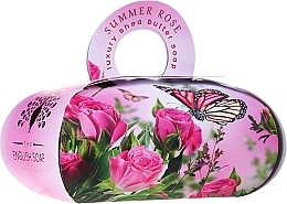 Düfte, Parfümerie und Kosmetik Luxoriöse Seife mit Rosenduft und Sheabutter - The English Soap Company Summer Rose Gift Soap