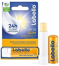 Düfte, Parfümerie und Kosmetik Sonnenschutz-Lippenbalsam - Labello Sun Protect SPF30 Recyclable