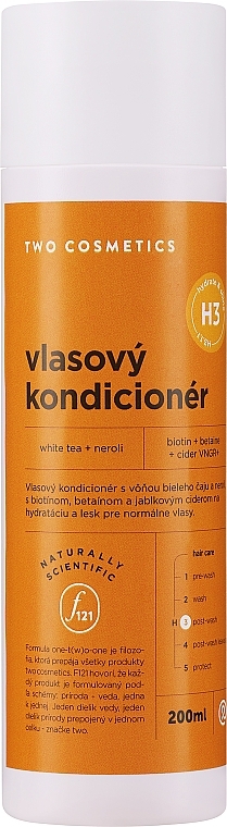 Haarspülung mit weißem Tee und Neroli  - Two Cosmetics Hair Conditioner  — Bild N1