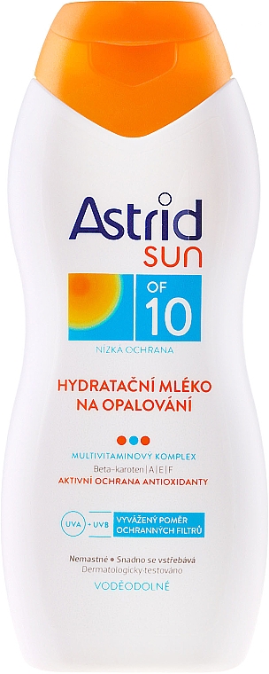 Feuchtigkeitsspendende Sonnenschutzlotion SPF 10 - Astrid Sun Moisturizing Suncare Milk — Bild N2