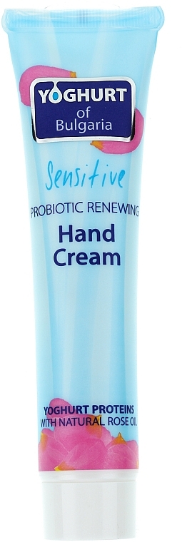 Anti-Aging Handcreme mit Joghurtprotein und natürlichem bulgarischen Rosenöl - BioFresh Yoghurt of Bulgaria Probiotic Renewing Hand Cream