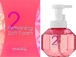 Zarter Schaum für die Intimhygiene - Masil 2 Refreshing Soft Foam — Bild N2