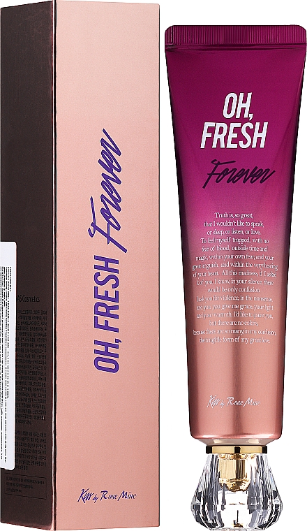 Körpercreme mit Irisblütenduft - Kiss by Rosemine Fragrance Cream Oh, Fresh Forever — Bild N2