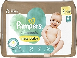 Windeln Harmonie New Baby Größe 2 4-8 kg 32 St. - Pampers — Bild N2