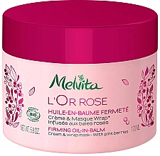 Düfte, Parfümerie und Kosmetik Straffendes Öl mit Rosa Beeren - Melvita L’Or Rose Firming Oil-In-Balm