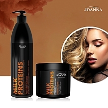 Haarspülung mit Milchproteine für trockenes und strapaziertes Haar mit Kokosduft - Joanna Professional Hair Conditioner — Bild N4