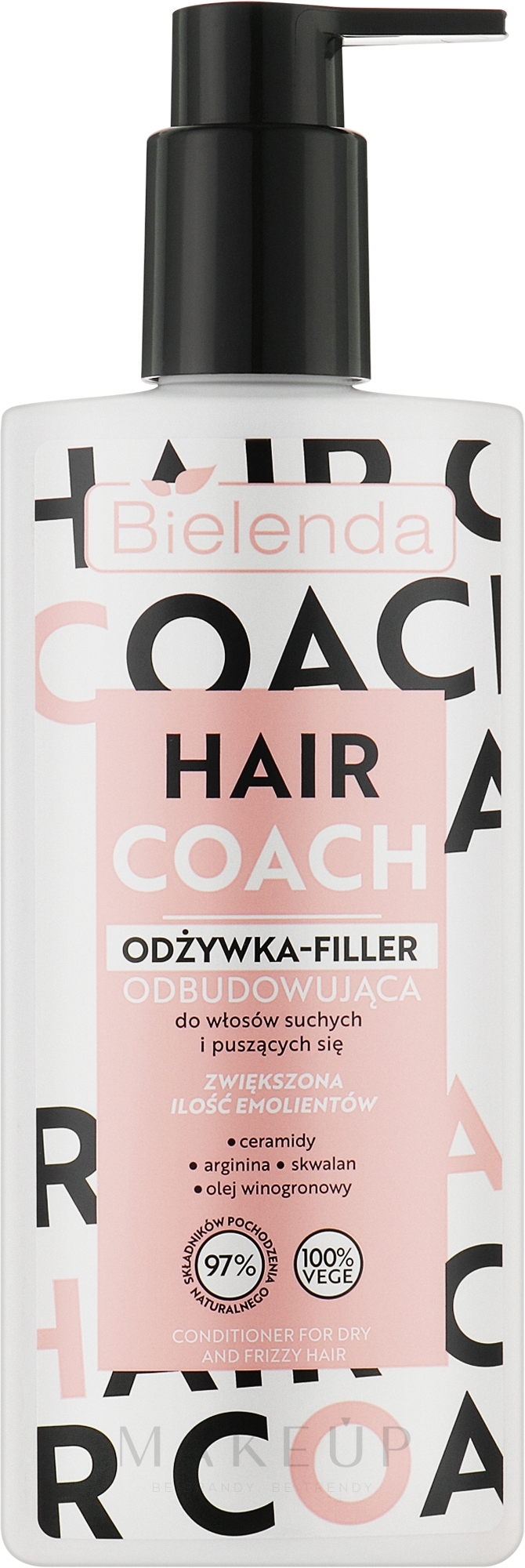 Conditioner-Füller für das Haar - Bielenda Hair Coach — Bild 280 ml