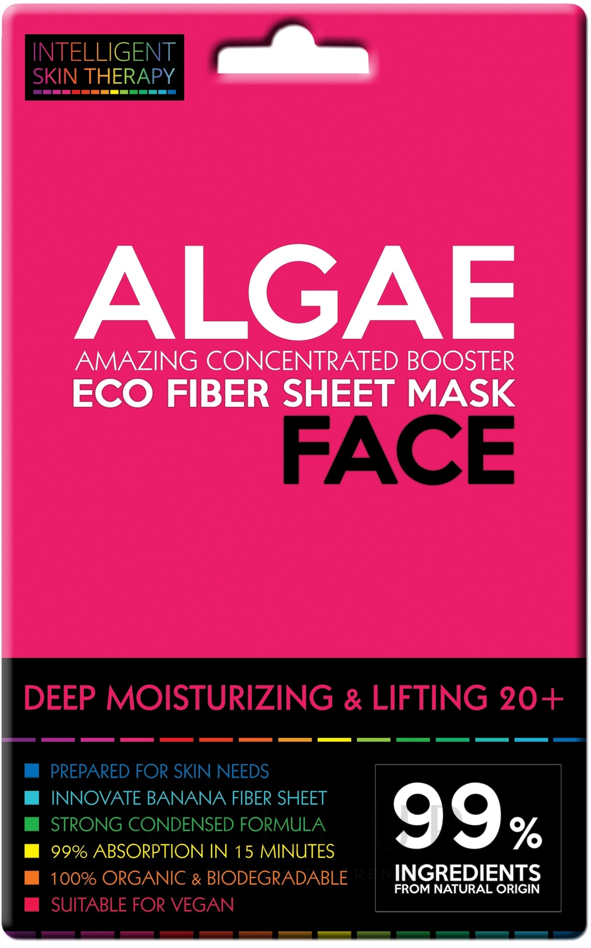 Gesichtsmaske mit Algen - Beauty Face Intelligent Skin Therapy Mask — Bild 25 g