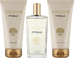 Duftset (Eau de Toilette 100ml + Duschgel 100ml + After Shave Lotion 100ml)  - Instituto Espanol Poseidon Only Man  — Bild N2