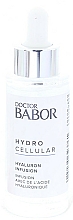 Düfte, Parfümerie und Kosmetik Gesichtsserum mit Hyaluronsäure - Babor Doctor Babor Hydro Cellular Hyaluron Infusion