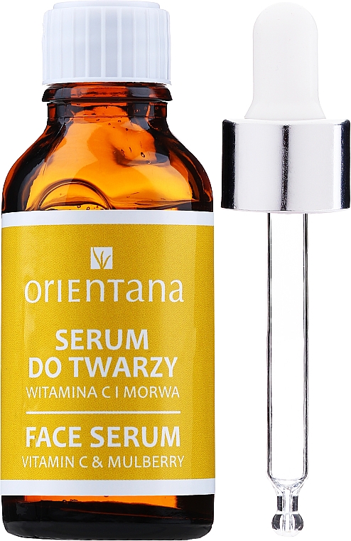 Gesichtsserum mit Vitamin C und Maulbeere - Orientana Bio Serum For Face — Bild N2