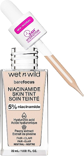 Foundation für das Gesicht - Wet N Wild Bare Focus Niacinamide Skin Tint — Bild N2
