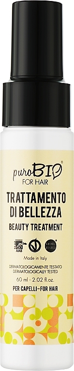 Schützendes Stylingserum mit Sheabutter - puroBIO Cosmetics For Hair Beauty Treatment — Bild N1
