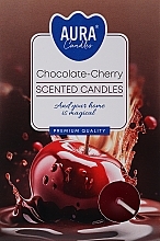 Teekerzen-Set Schokoladenkirsche - Bispol Chocolate Cherry Scented Candles — Bild N2