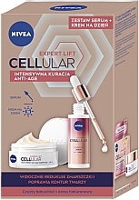 Düfte, Parfümerie und Kosmetik Abschminkpad-Set - NIVEA Duopack CELLULAR EXPERT LIFT (Gesichtscreme 50ml + Gesichtsserum 50ml) 