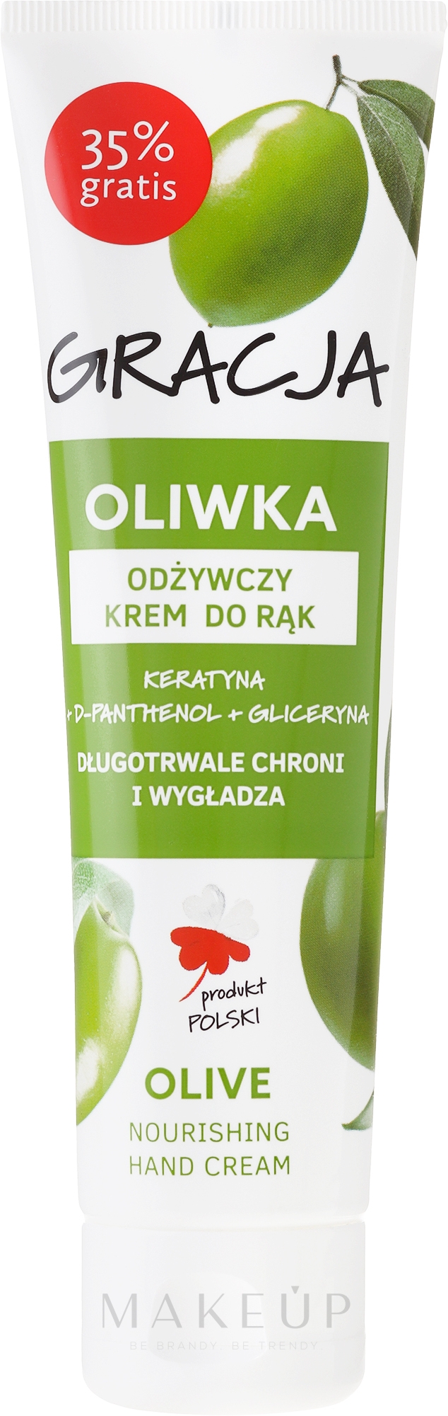 Pflegende Handcreme mit Olivenöl - Miraculum Gracja Olive Hand Cream — Bild 100 ml