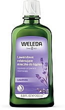 Düfte, Parfümerie und Kosmetik Entspannende Bademilch mit Lavendelöl - Weleda Lavender Relaxing Bath Milk