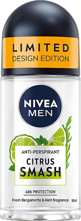 Deo Roll-on Antitranspirant für Männer - Nivea Men Citrus Smash Antiperspirant — Bild N1