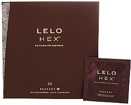 Düfte, Parfümerie und Kosmetik Kondome XL 36 St. - Lelo HEX Respect XL