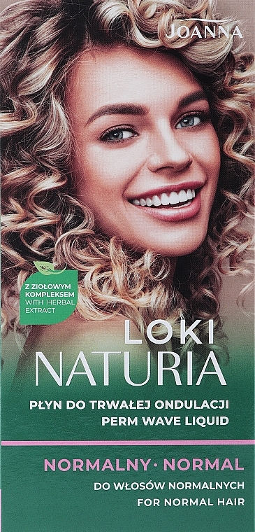 Dauerwelle-Komplex für normales Haar - Joanna Naturia Loki Normalny — Foto N1