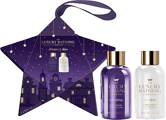 Set - Grace Cole The Luxury Bathing Dreamy Duo (Duschgel 50ml + Körperlotion 50ml)  — Bild N1