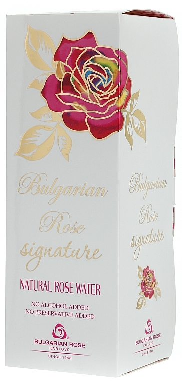 100% Natürliches Rosenwasser - Bulgarian Rose Signature Rose Water — Bild N2