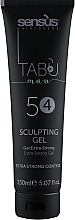 Düfte, Parfümerie und Kosmetik Haargel mit starkem Halt - Sensus Tabu Sculpting Gel 54