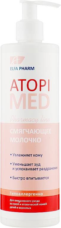 Weichmachende Milch - Elfa Pharm Atopi Med Body Milk — Bild N3