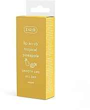 Lippenpeeling Tropische Ananas - Ziaja Lip Scrub Tropical Pineapple (tuba) — Bild N2