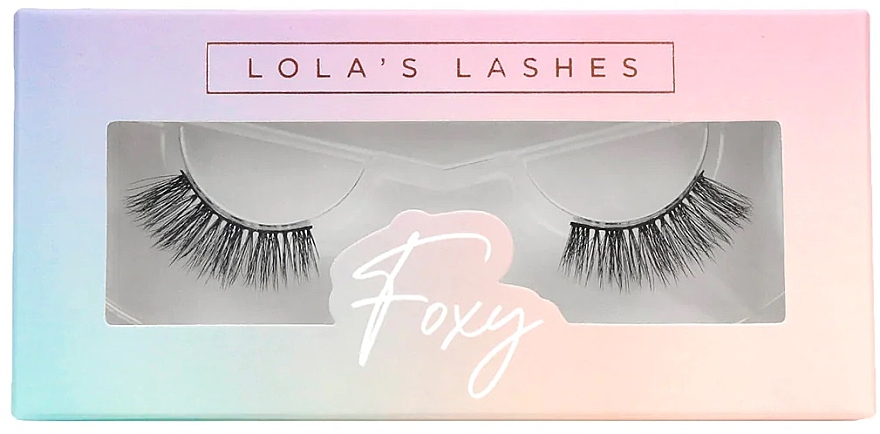 Falsche Wimpern - Lola's Lashes Foxy Strip Half Lashes — Bild N1