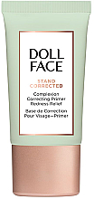 Düfte, Parfümerie und Kosmetik Korrigierender Gesichtsprimer gegen Hautrötungen - Doll Face Stand Corrected Complexion Equalizer Primer