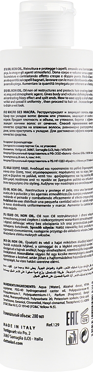 Glättendes Haaröl - Dott. Solari Style Oil Non Oil — Bild N2