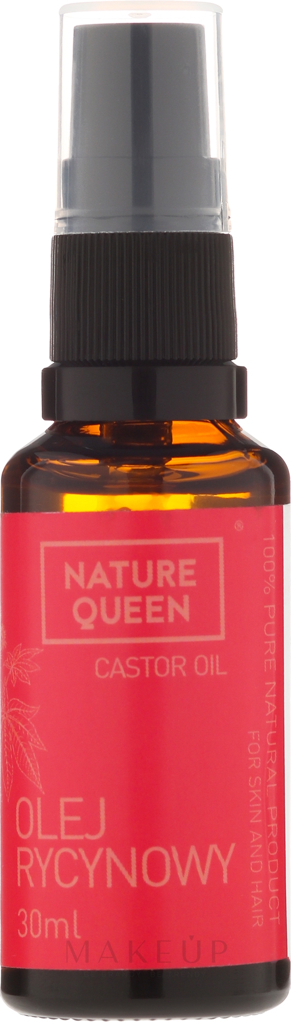 Kosmetisches Ri­zi­nus­öl - Nature Queen Castor Oil — Bild 30 ml
