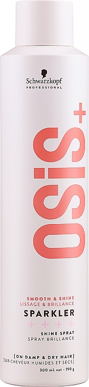 Haarspray für mehr Glanz - Schwarzkopf Professional Osis+ Sparkler Shine Spray — Bild N1