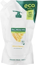 Flüssigseife Honig und Milch - Palmolive Naturel (Refill) — Bild N8