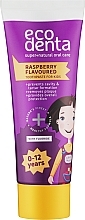 Düfte, Parfümerie und Kosmetik Zahnpasta für Kinder mit Himbeergeschmack - Ecodenta Super+Natural Oral Care Raspberry