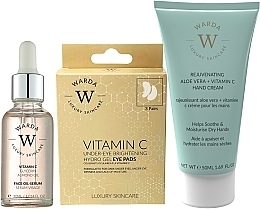 Set - Warda Bright & Hydrated Gift Set (oil/serum/30ml + h/cr/50ml + eye/pads/3pcs) — Bild N3