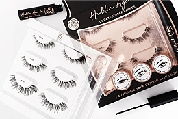 Düfte, Parfümerie und Kosmetik Wimpernset 10-14 mm mit Kleber - Sosu by SJ Hidden Agenda Undectectable Lashes