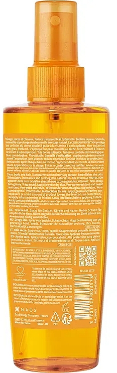 Trockenes Sonnenschutzöl-Spray für Körper, Gesicht und Haar SPF 30 - Bioderma Photoderm Bronz Dry Oil SPF 30 — Bild N4
