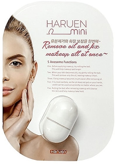 Kosmetikgerät zur Massage mattweiß - Haruen Mini Matte White — Bild N1