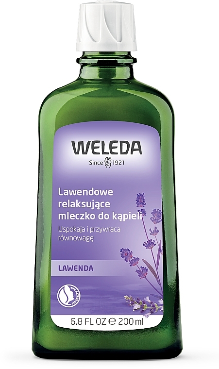 Entspannende Bademilch mit Lavendelöl - Weleda Lavender Relaxing Bath Milk — Bild N1
