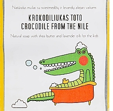 Düfte, Parfümerie und Kosmetik Kinderseife mit Sheabutter und Lavendelöl - Uoga Uoga Crocodile From The Nile Natural Soap