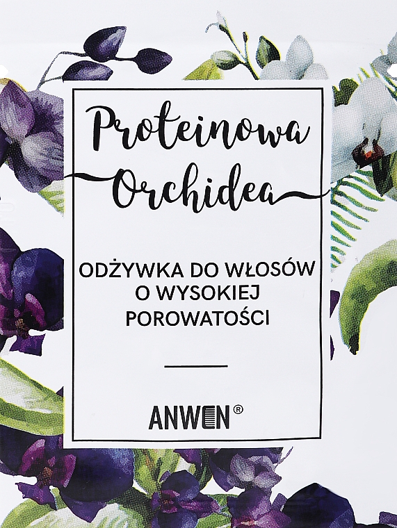 Conditioner für stark poröses Haar mit Orchidee - Anwen Protein Orchid (Probe)  — Bild N1