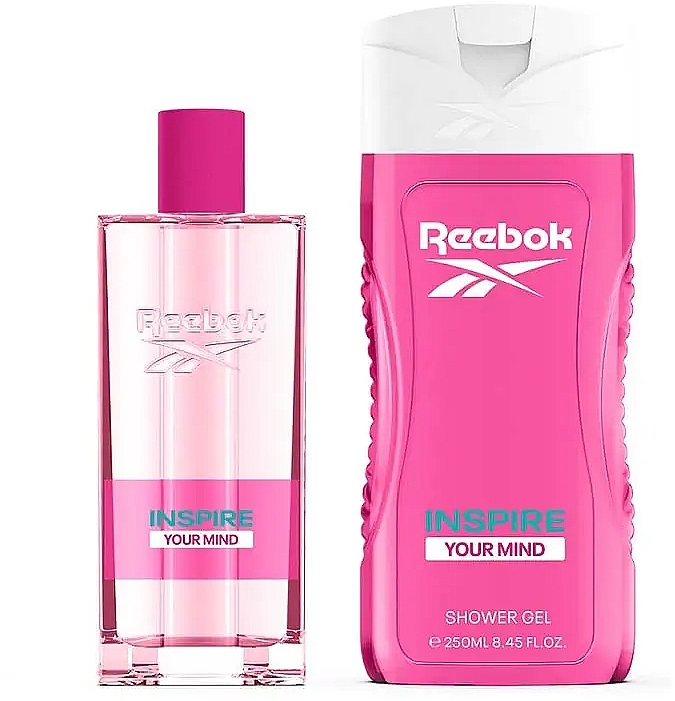 Reebok Inspire Your Mind  - Duftset (Eau de Toilette 100ml + Duschgel 250ml + Kosmetiktasche 1 St.)  — Bild N2