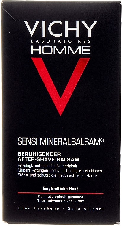 Beruhigender After Shave Balsam - Vichy Homme Sensi-Baume After-Shave Balm — Foto N2