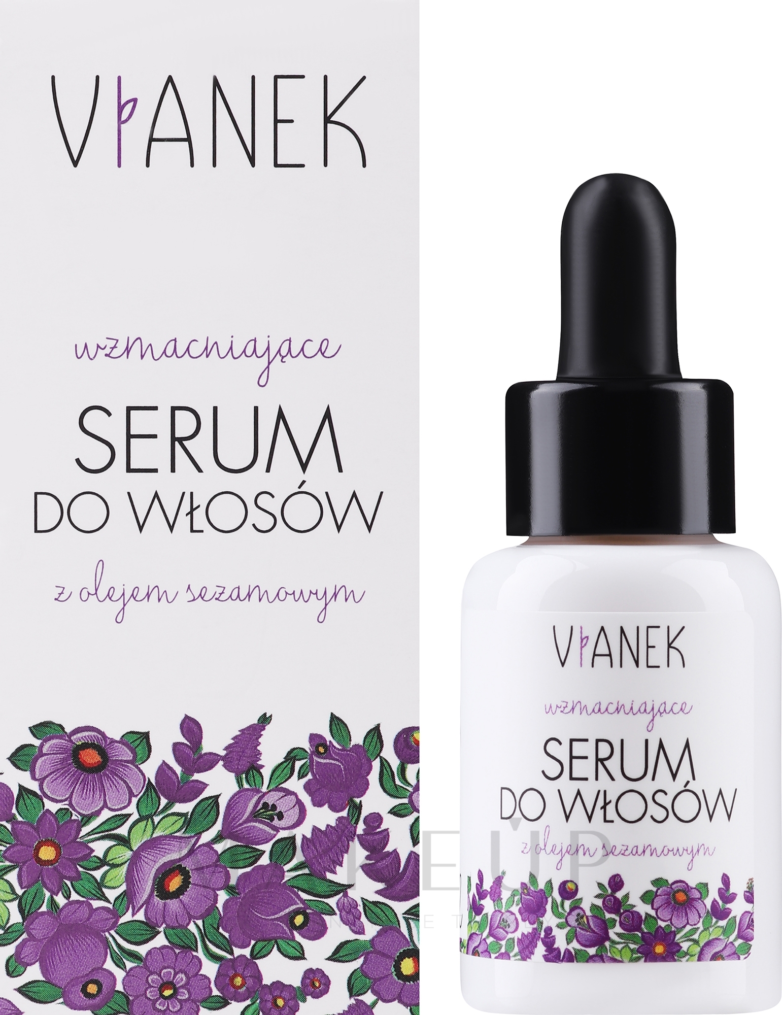 Stärkendes Haarserum mit Sesamöl - Vianek Hair Serum — Bild 30 ml
