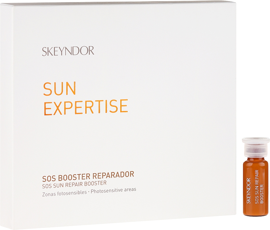 Regenerierender Gesichtsbooster nach dem Sonnenbad - Skeyndor Sun Expertise SOS Sun Repair Booster — Bild N1