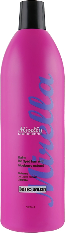 Balsam für coloriertes Haar mit Heidelbeerextrakt - Mirella Professional HAIR FACTOR Balm with Blueberry Extract — Bild N2