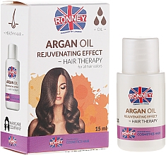 Arganöl für coloriertes Haar mit verjüngender Wirkung - Ronney Argan Oil Rejuvenating Hair Therapy — Bild N1